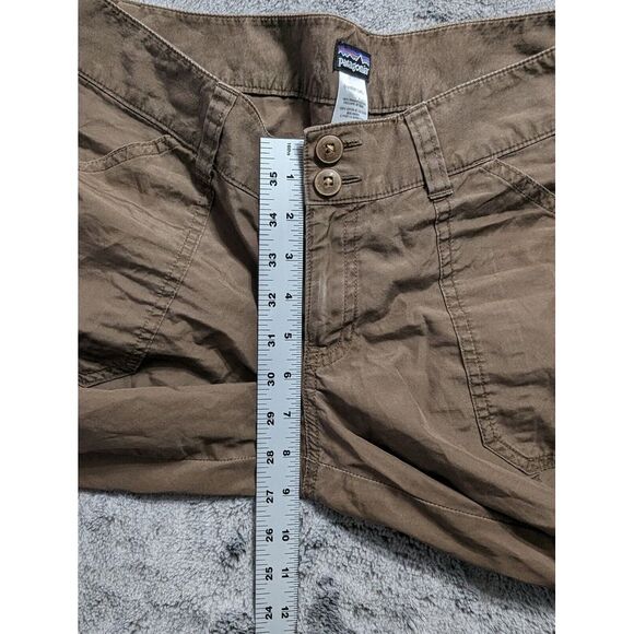 Patagonia Casual Hiking Capris Women's Size 6 Brown - Picture 6 of 13